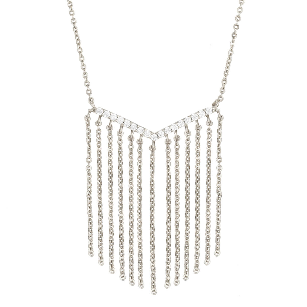 Chain Fringe Necklace – Sole du Soleil